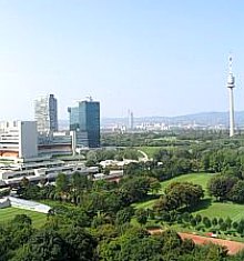 traumhafter Blick über Wien